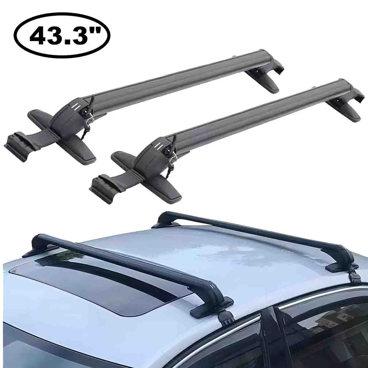 Hyundai Santa Fe Roof Rack Lockable Cross Bars Fit For Kia