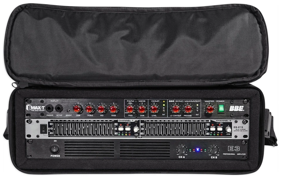 Rockville RRB30 3U Rack Bag Double-Sided Case with 12" Depth + Shoulder Strap - Image 4 of 4