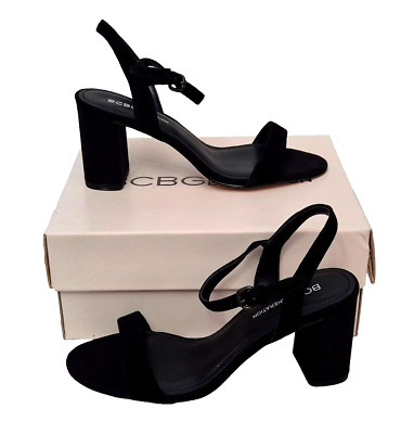BCB Generation Becca Damenschuhe schwarz Wildleder Riemchen 7,5 cm Absatz EU 36 UK 3,5