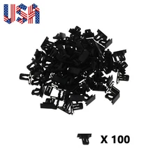 100 Pcs Rocker Panel Moulding Clips for 2002 - 2011 Dodge Avenger Nitro  
