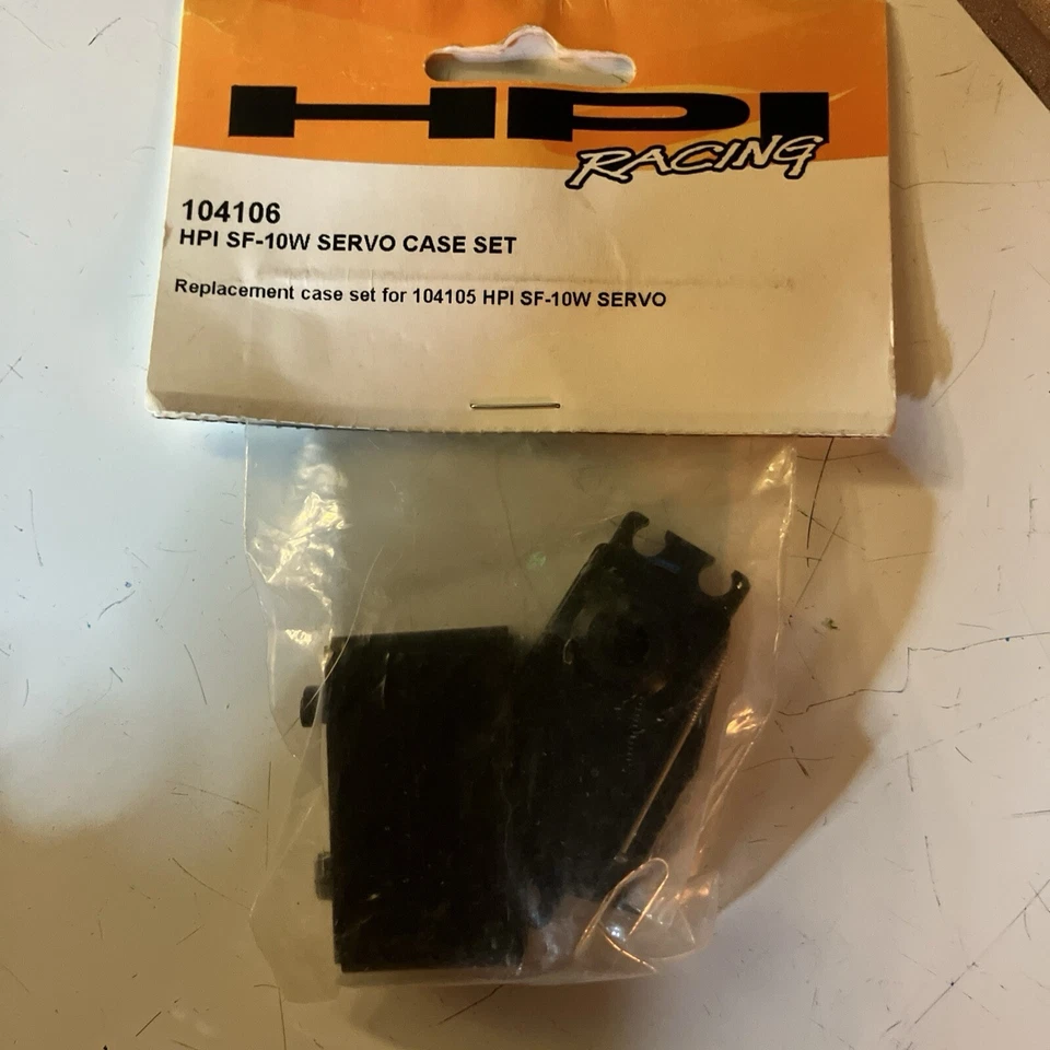 HPI 104106 SF-10W Servo Case Set & Z721 Set Screw 4 X 4 mm for Nitro RS4 - Image 4 of 4