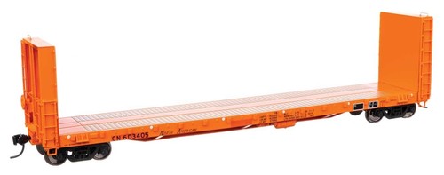 Spur H0 - Walthers 50' CC&F Bulkhead Flatcar Canadian Natonal - 104351 NEU | Zustand: Neu