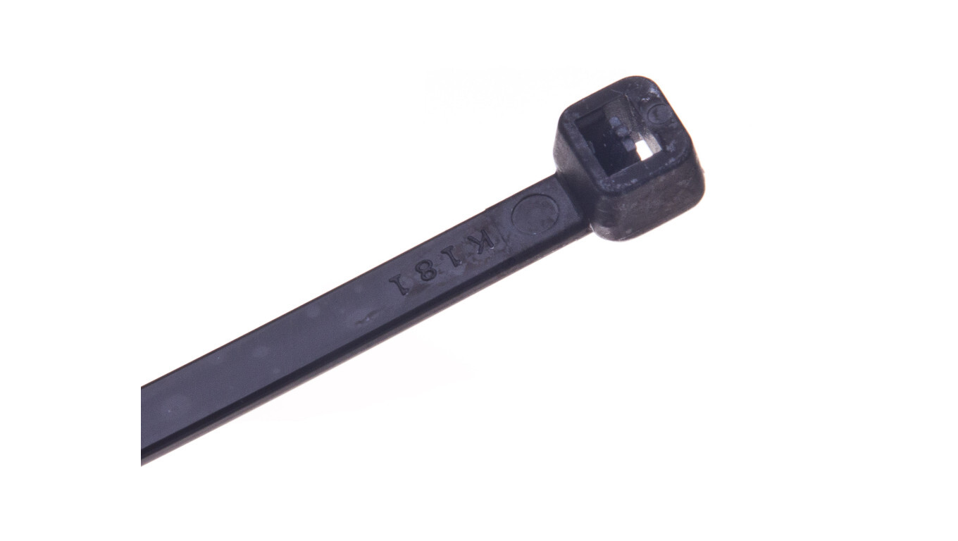 Cable tie 4.5mm 280mm black UV 280/4.5 OZC 45-280 25.130 /100pcs/ /T2UK