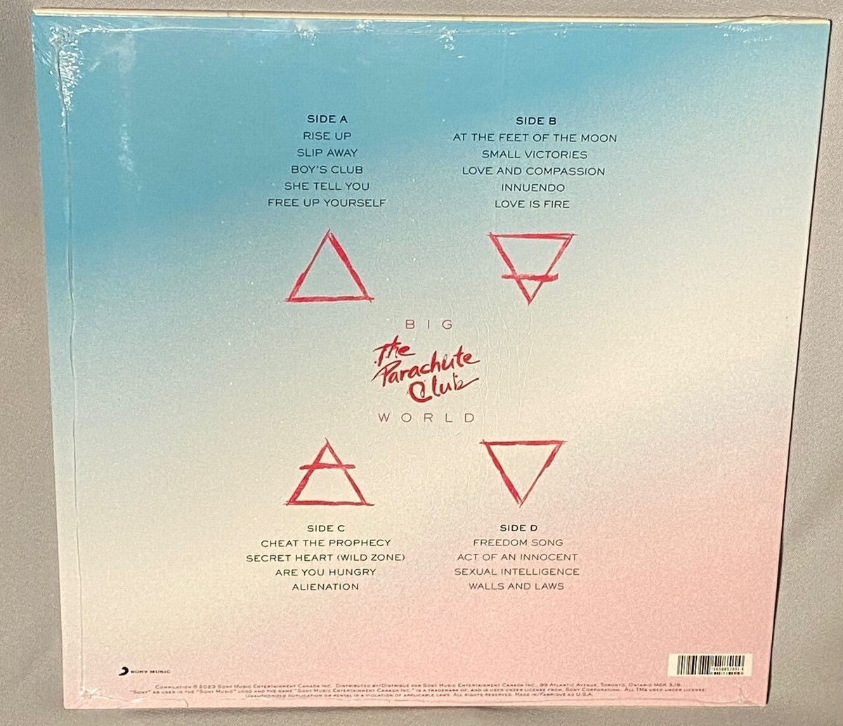 LP PARACHUTE CLUB Big World Best of (2LP PINK Vinyl, RSD BF 2023