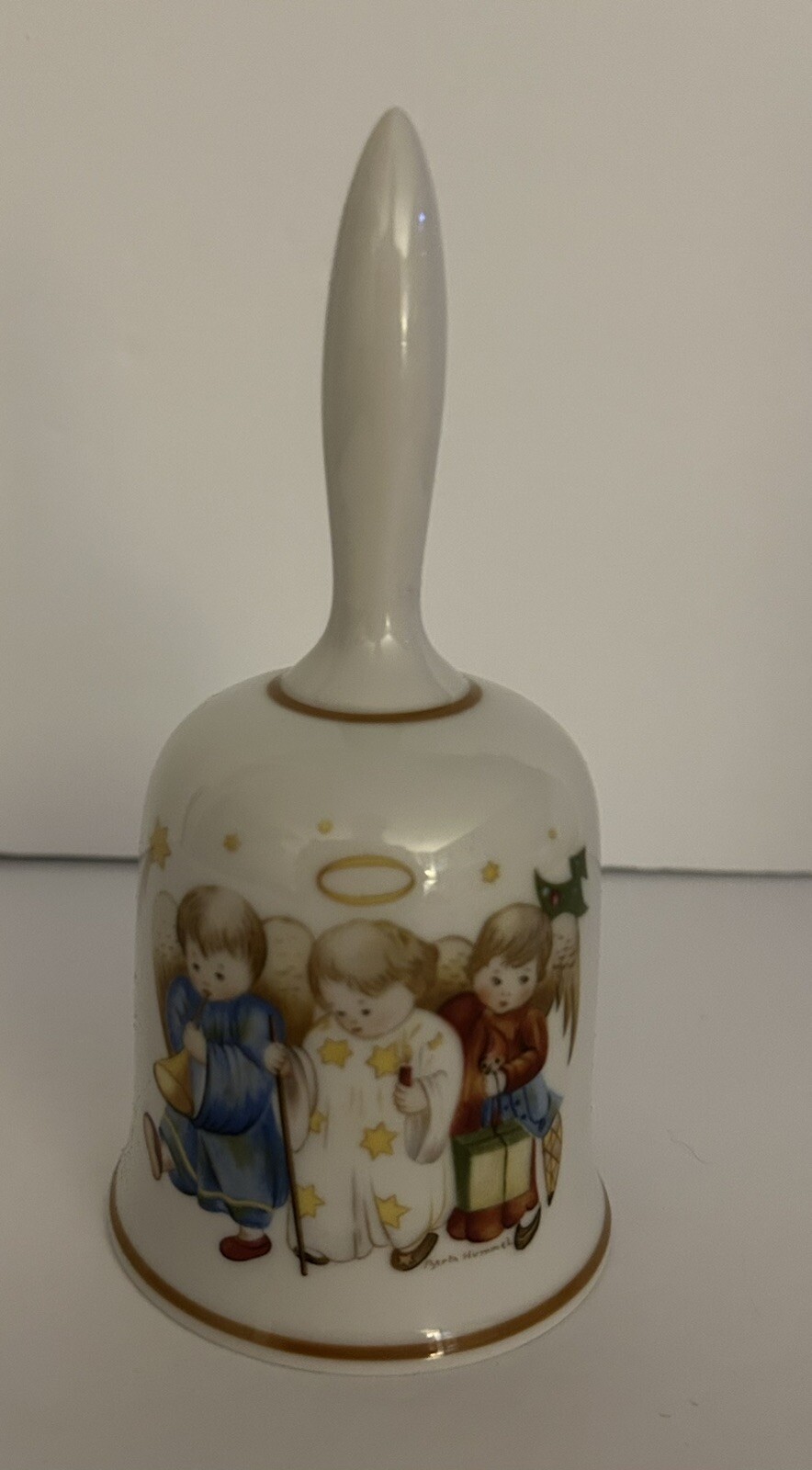 Schmid Heavenly Trio Bell Christmas 1978 by Sister Berta Hummel in Box Vintage