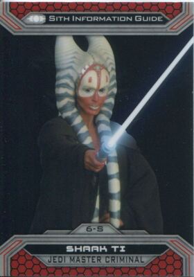 Star Wars Chrome Perspectives II Refractor Parallel Base Card 6-S Shaak Ti