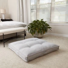 Square Tufted Floor Pillow