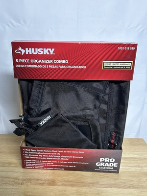 #ad Husky 5 Piece Organizer Combo Pro Grade Material $10.00
