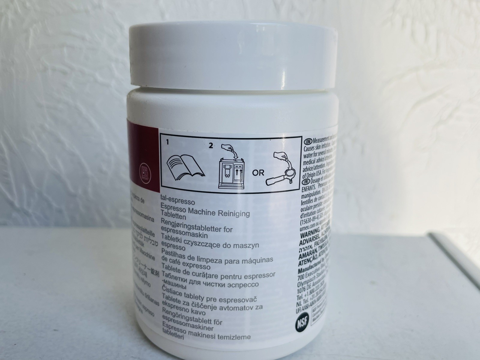 Espresso Machine Cleaning Tablets - 100 Count for Professional Use E31