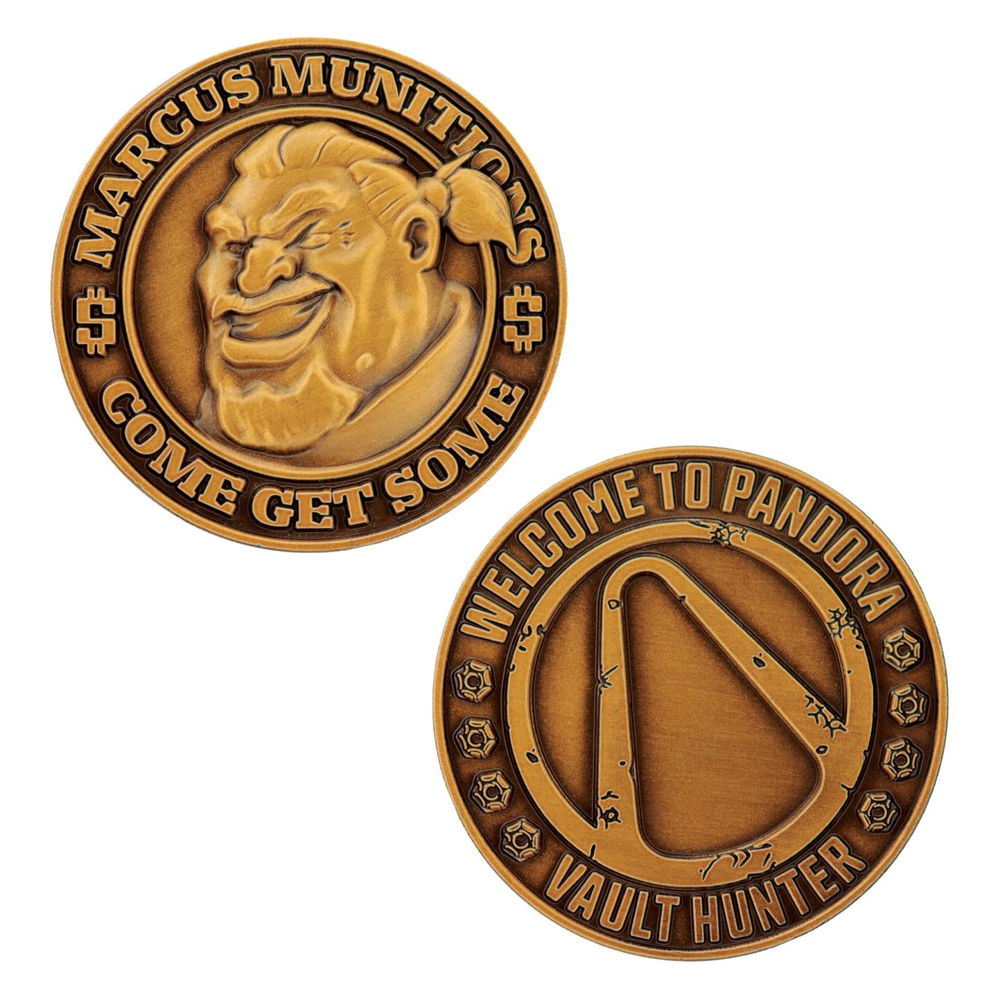 FaNaTtik Borderlands Marcus Munitions Limited Edition Coin 5000 worldwide Of 3990₽