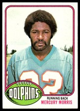 1976 Topps ExNm Mercury Morris Miami Dolphins #315