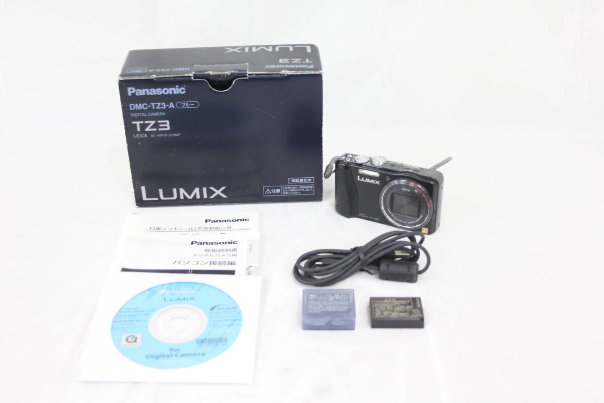 Panasonic LUMIX DMC-TZ30 Black Compact Digital Camera with Panasonic LUMIX DMC-TZ30 Black Compact Digital Camera with
