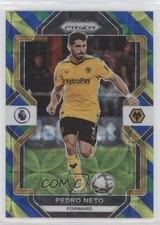 2022 Panini Prizm Premier League Choice Blue Yellow & Green Pedro Neto #244 0kr0