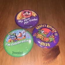 Disneyland Buttons 3