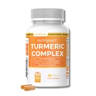 Turmeric Capsules 10,000mg Curcumin, Black Pepper & Ginger Complex Tumeric