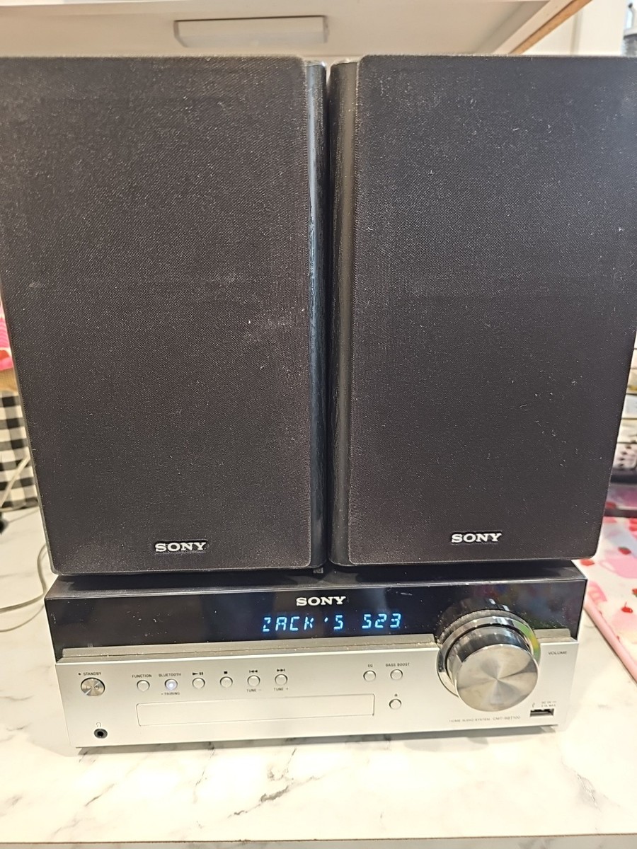 SONY Bluetooth対応 CDミニコンポ CMT-SBT100 Buy Sony CMT-SBT100 Bluetooth Micro Music System - Black