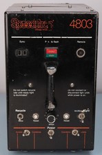 Speedotron 4803 Black Line Studio Strobe Power Supply Pack 4800 watt second Used