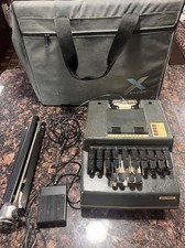 Vtg StenoGraph Steno-Lectric Data Writer Shorthand Mach Court Reporter Untested