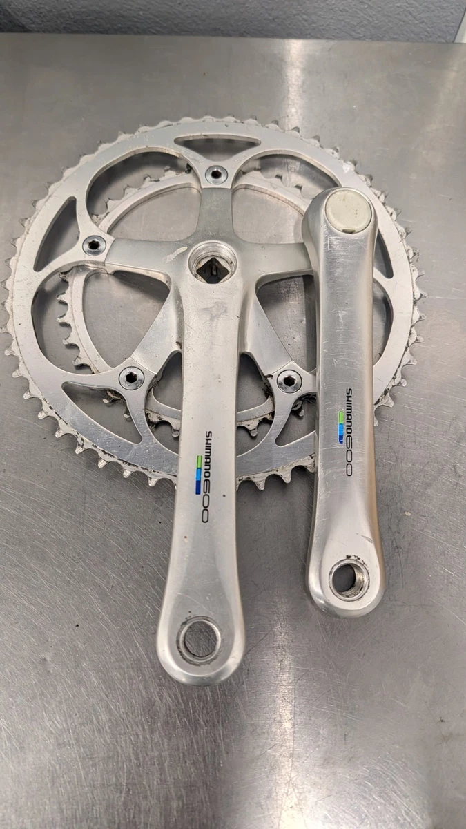 Set SHIMANO 600 FORGED CRANKSET 170mm 53 52 50 And 36 14x125 GC 100