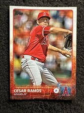CESAR RAMOS #US293 2015 Topps Update Series QTY Los Angeles Angels