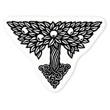 'Celtic Tree' Clear Sticker Decals (DC037440)