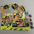 LEGO Power Miners Stone Chopper 8956 Mine Mech 8957 Granite Grinder 8958 Set