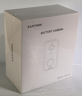 KAMTRON Snap 11s Wireless Waterproof Battery Powered Security Camera NEW SEALED