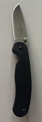 Ontario RAT Model 1 AUS-8 Taiwan Made Folder 3.5  Plain Edge Clean