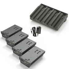 4PCS Lithium Battery & 4 Port Charger for Reveal Trail Camera X Gen 3.0,2.0