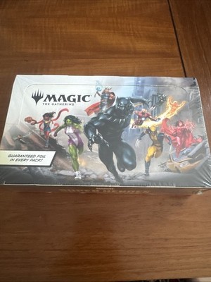 Marvel Super Heroes Play Booster Box Englisch Neu OVP