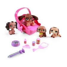 Animaux 4 pièces avec accessoires