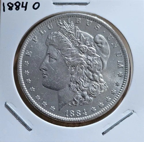 1884-O Morgan Silver Dollar MS+