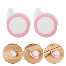 2 Pcs Guardian Walker Wheels Baby Replacement Universal Cart Front Caster