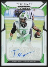 2019 Panini Prizm Draft Picks #293 Tyre Brady Silver Autographs AU