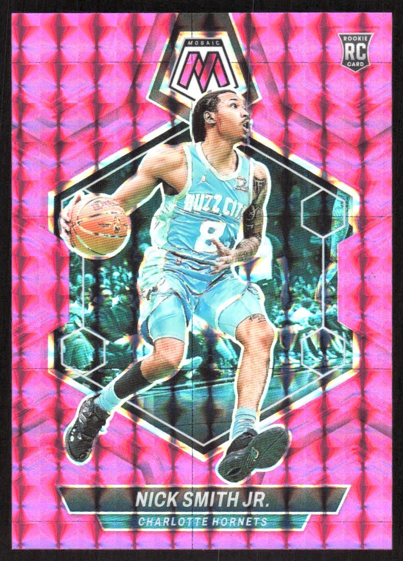 8935F 2023-24 Panini Mosaic #242 Nick Smith Jr. Pink #/149