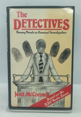 The Detectives Jean McConnell Hardcover Crime Investigation Book David Charles