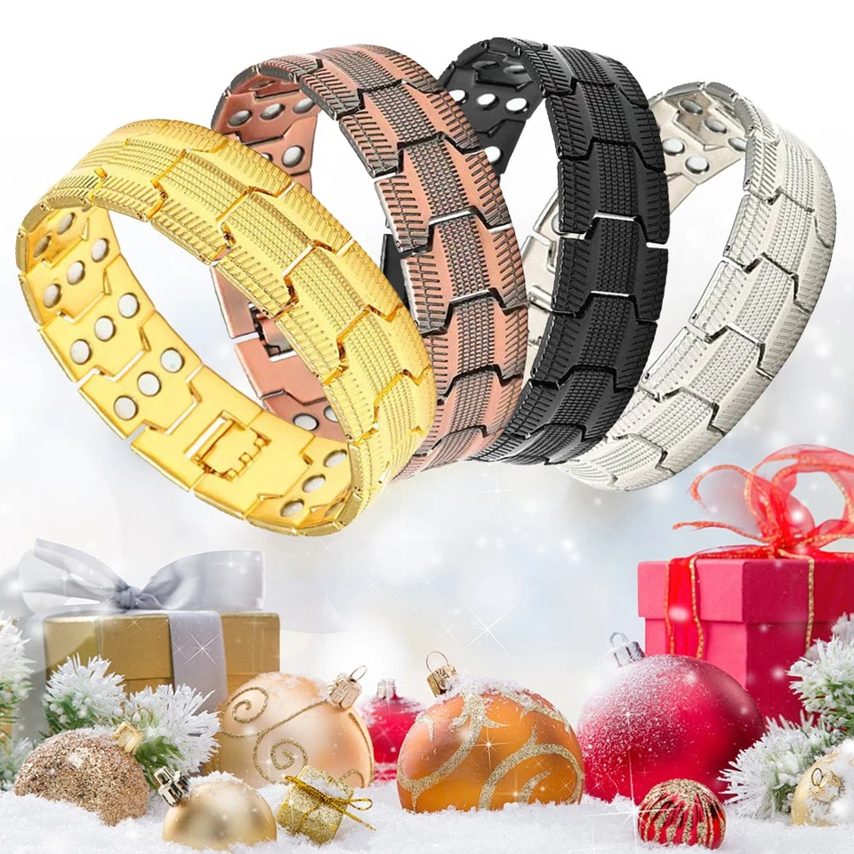 Männer Frauen Armband Therapeutische Energie Heilung Magnetarmband Therapie - Bild 4 von 4