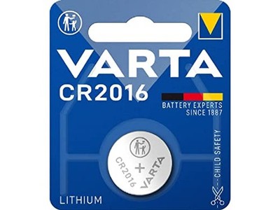 Varta CR2016 Lithium Knopfzelle Knopfbatterie