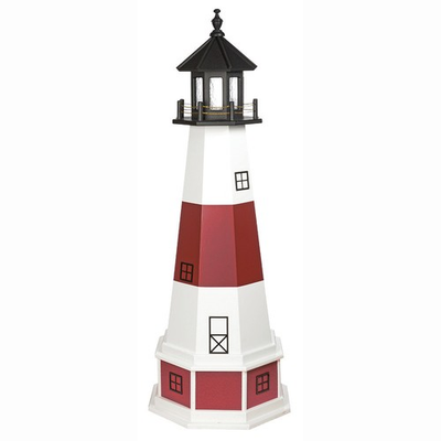 #ad Poly Lighthouse Montauk NY Replica Amish Crafted $6766.50
