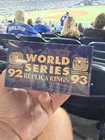 MLB Toronto Blue Jays July 18 SGA Back to Back World Series Replica Rings