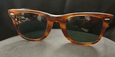 OCCHIALI DA SOLE VINTAGE B&L RAY BAN 2054 TARTARUGA SPESSA G15 UV WAYFARER 5024