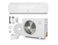 IdealHouse 12000 BTU Mini Split AC Heat Pump 19 SEER2 115V Inverter 750 sq