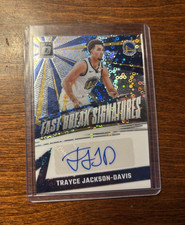 🔥Panini 2024-25 Donruss Optic Fast Break Signatures Auto Trayce Jackson-Davis🔥