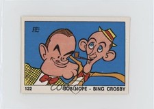 1973 Panini OK VIP Bob Hope Bing Crosby #122 0o8j