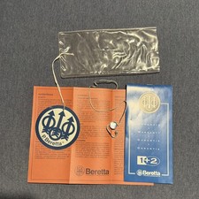 Beretta 1 2 Warranty And Basic Safety Rules In Unopened Clear Poly Hang Tag