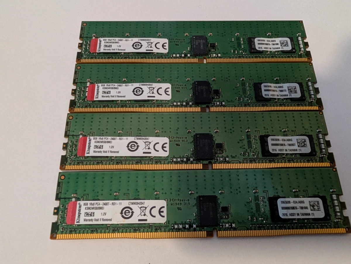 PC4-19200 (DDR4-2400) Bus Speed Server RAM 32 GB Capacity per