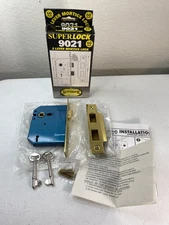 Superior Brass 3 Lever Mortise Lock 60 mm C9021