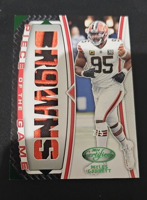 2024 Panini Certified - Piece of the Game Relics Myles Garrett #POG-MGT /5
