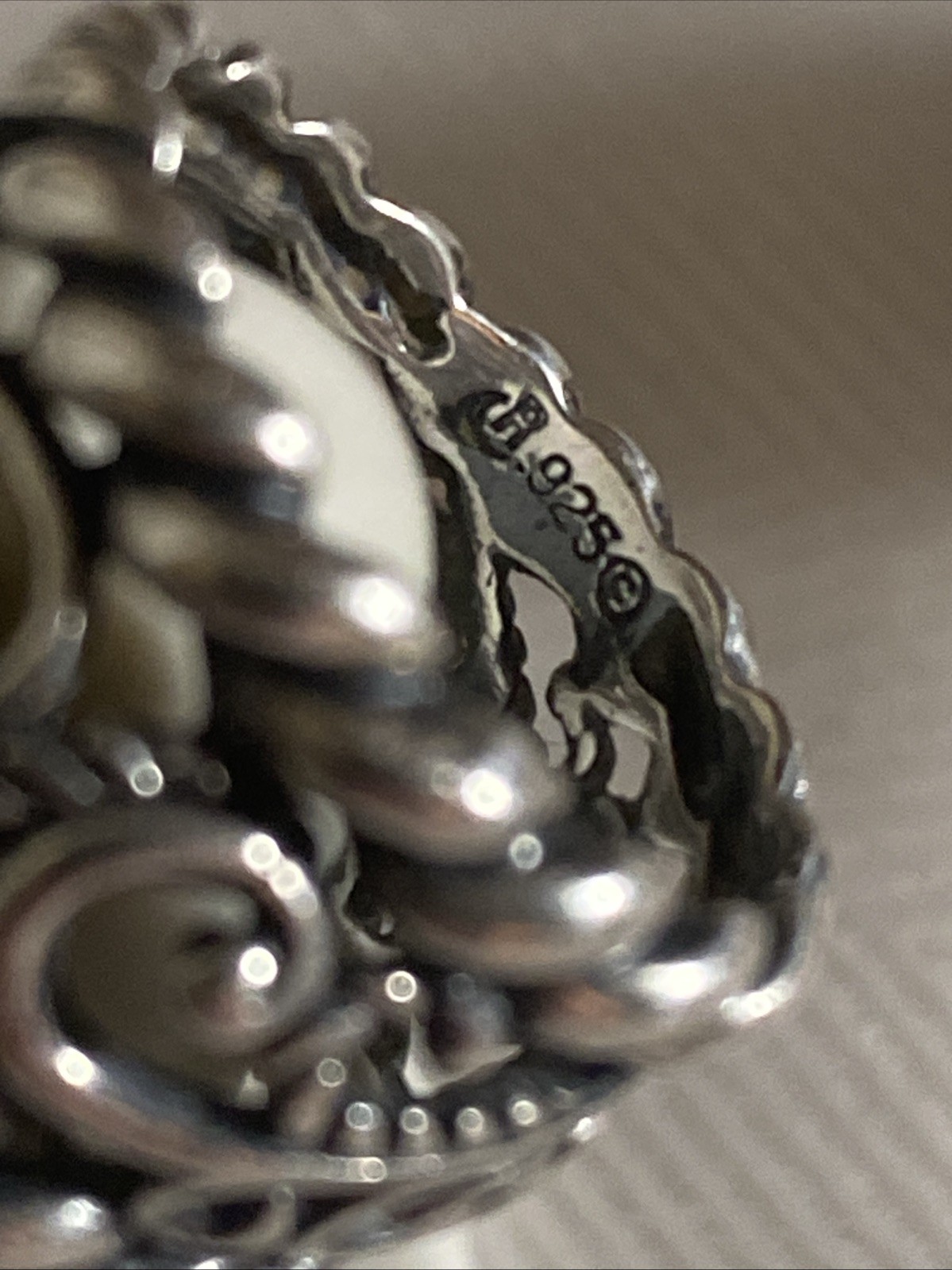 Carolyn Pollack Beautiful Solid Sterling Silver O… - image 7