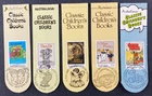 1985 Australiana Classic Children's Books Set 5 x Bookmarks Pictorial Postmarks